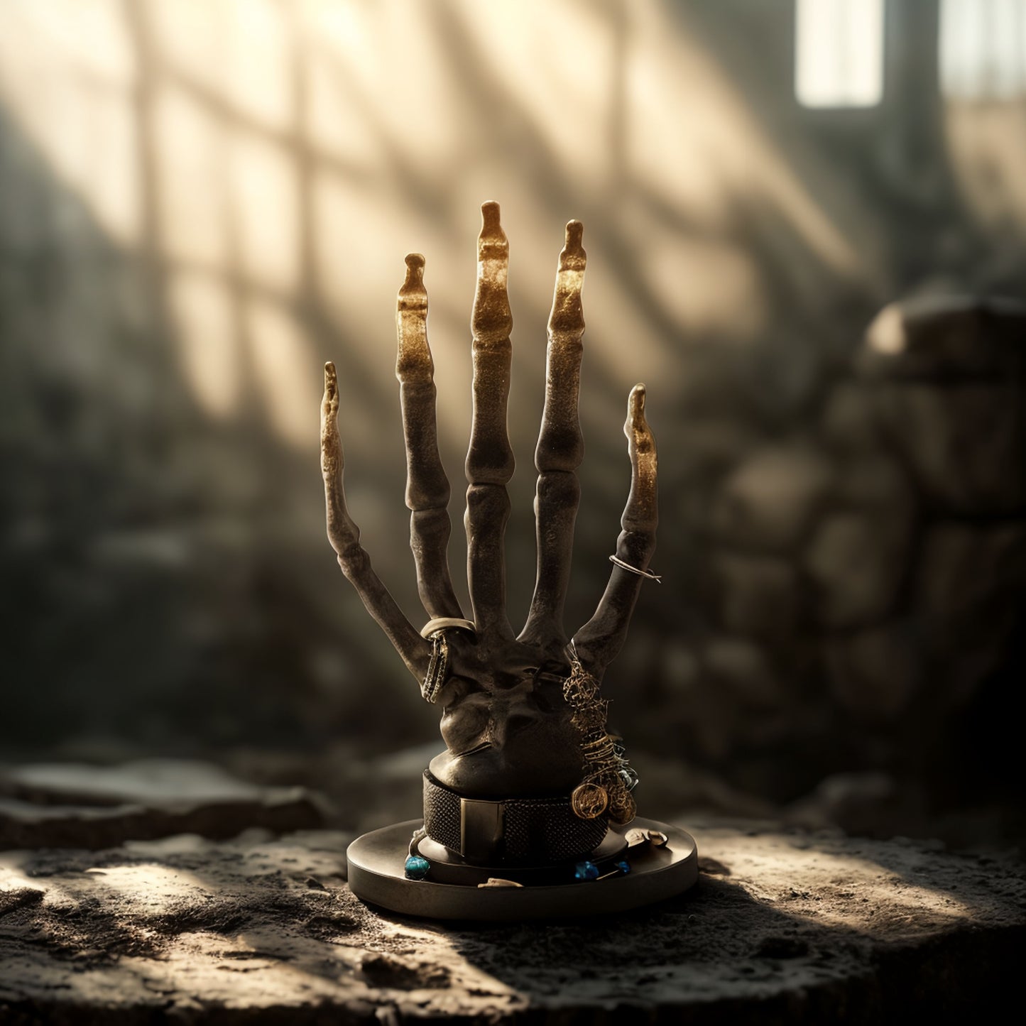 Skeleton Hand Jewelry Holder