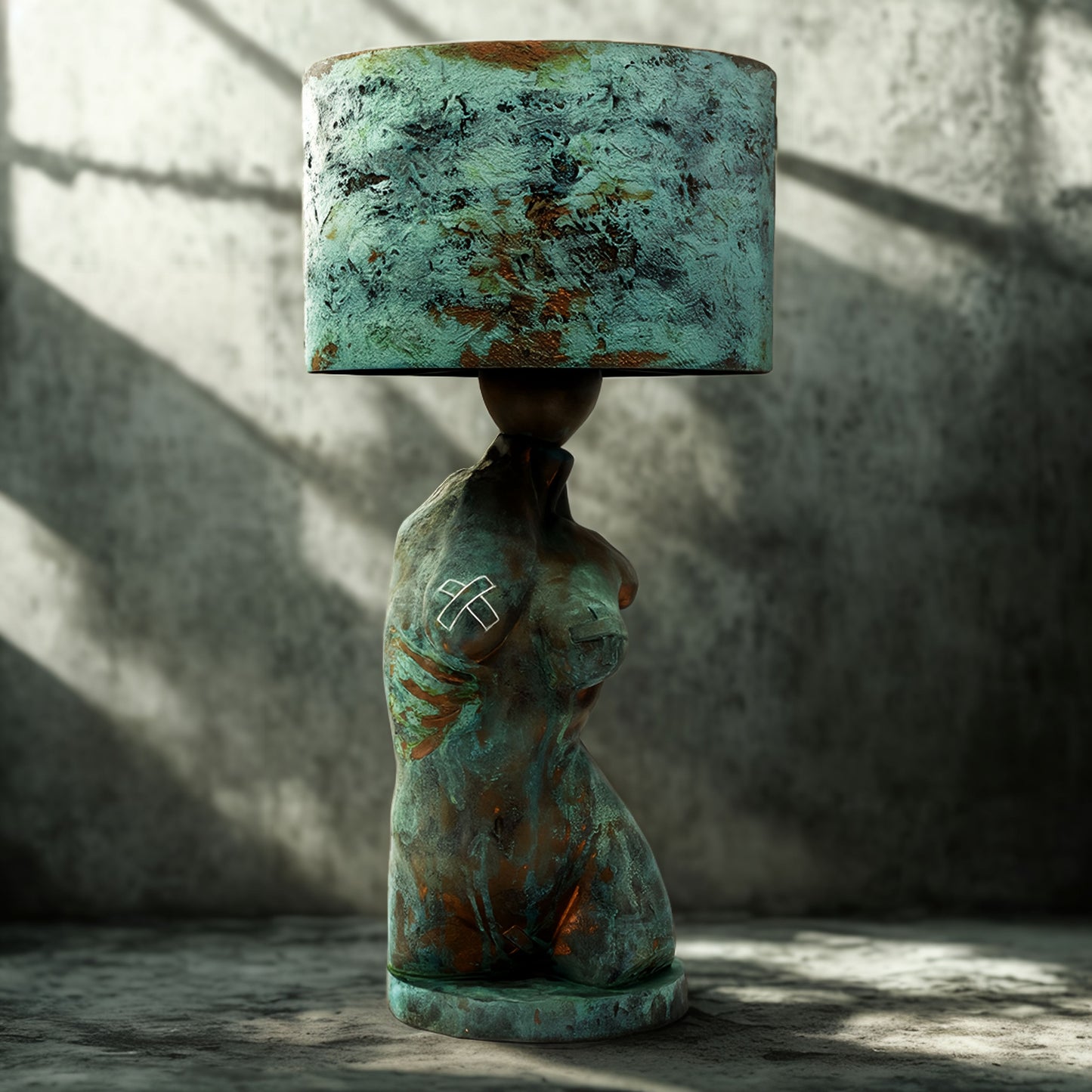 Lámpara corporal Verdigris