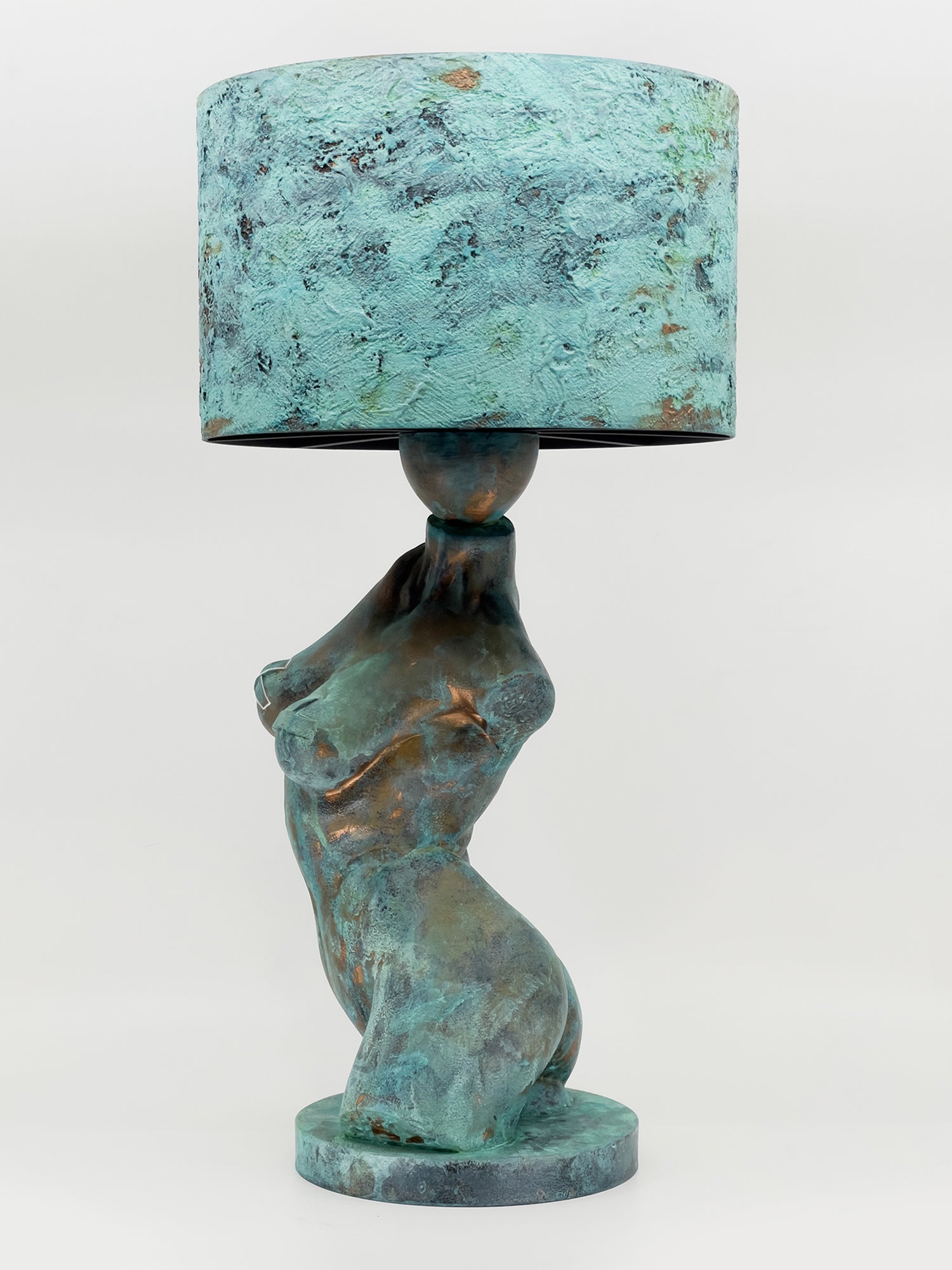 Verdigris Body Lamp
