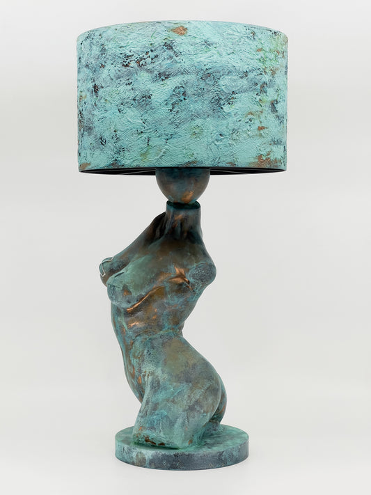 Verdigris Body Lamp