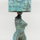 Verdigris Body Lamp