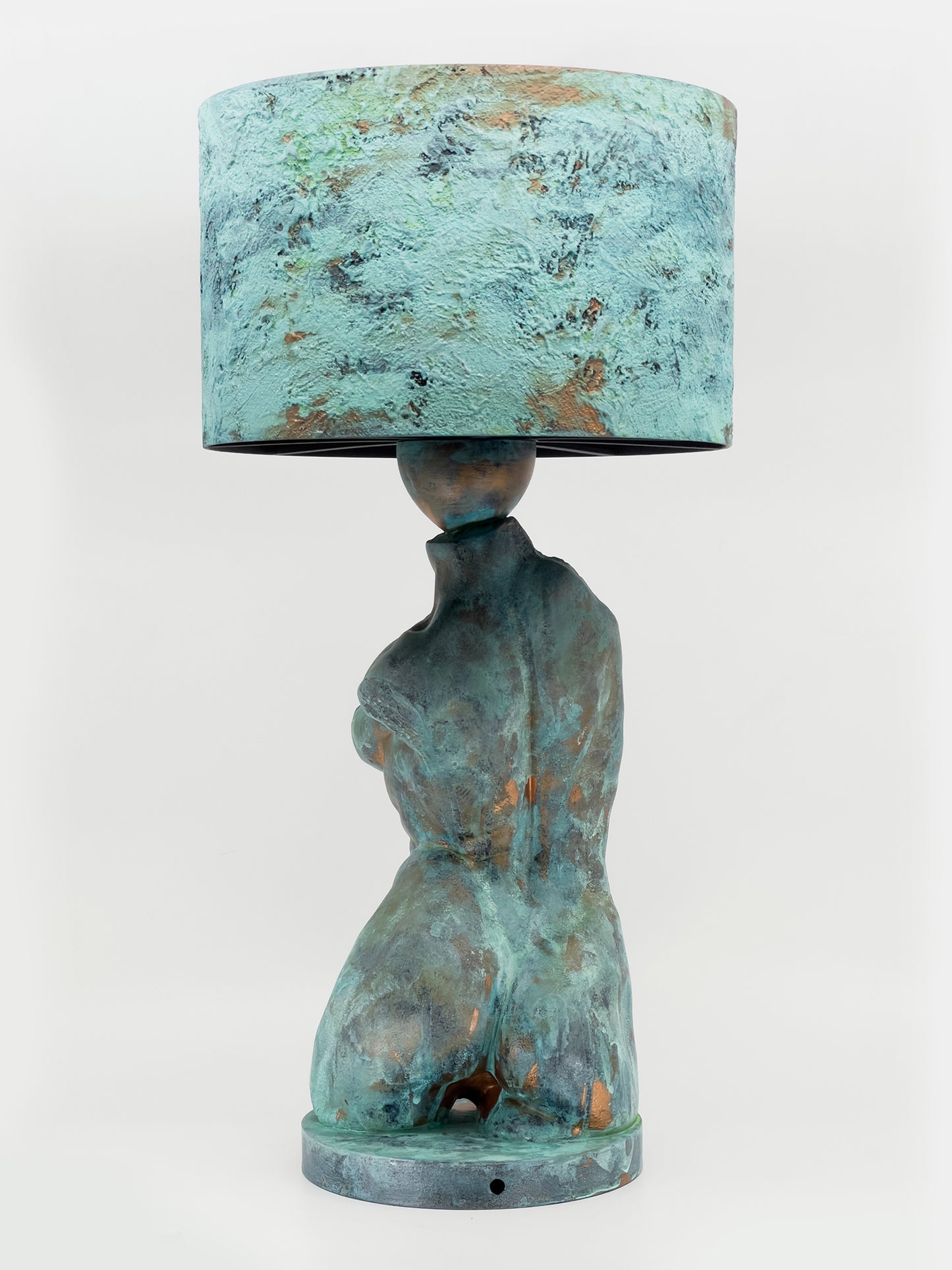 Verdigris Body Lamp