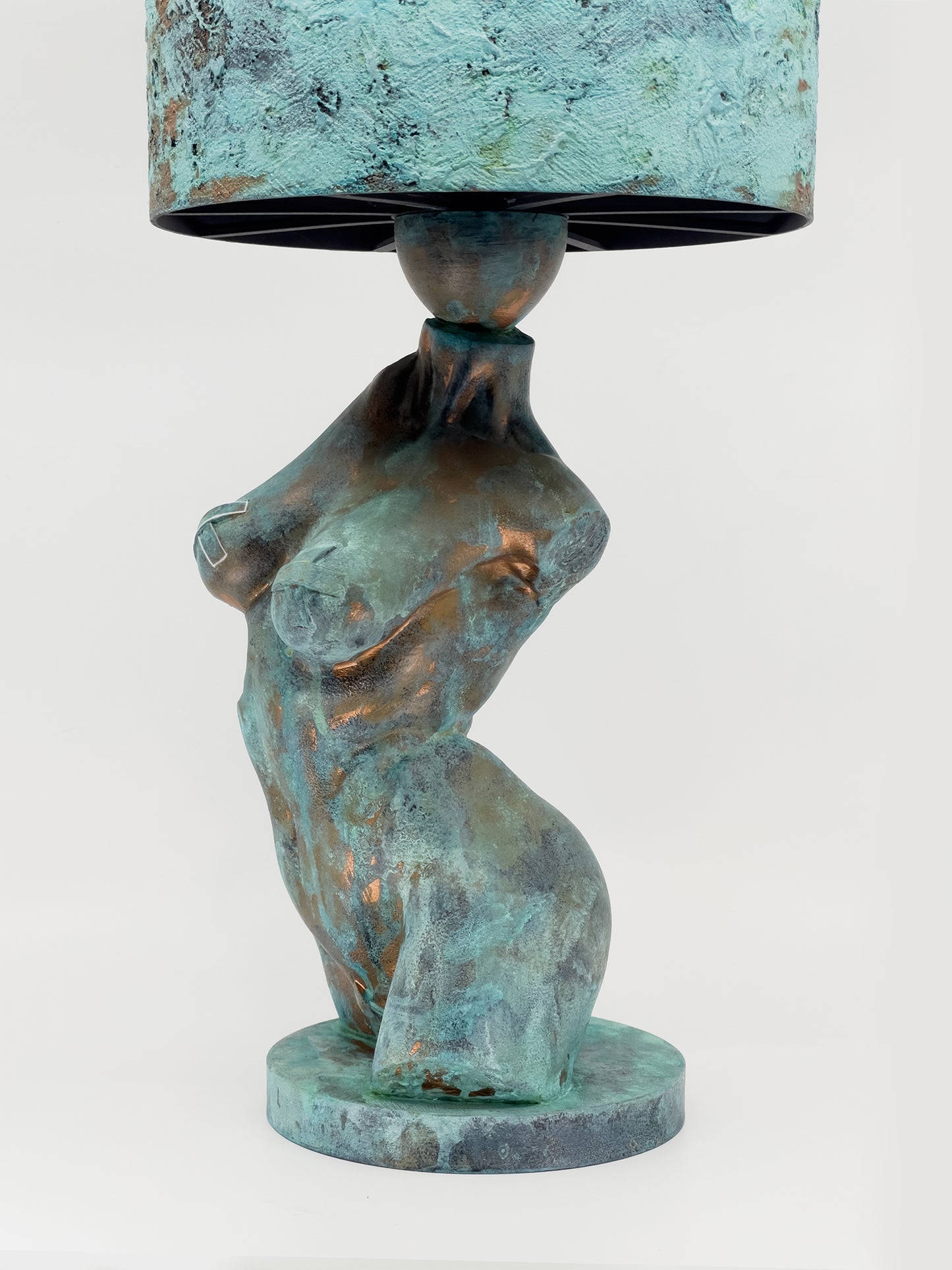 Verdigris Body Lamp