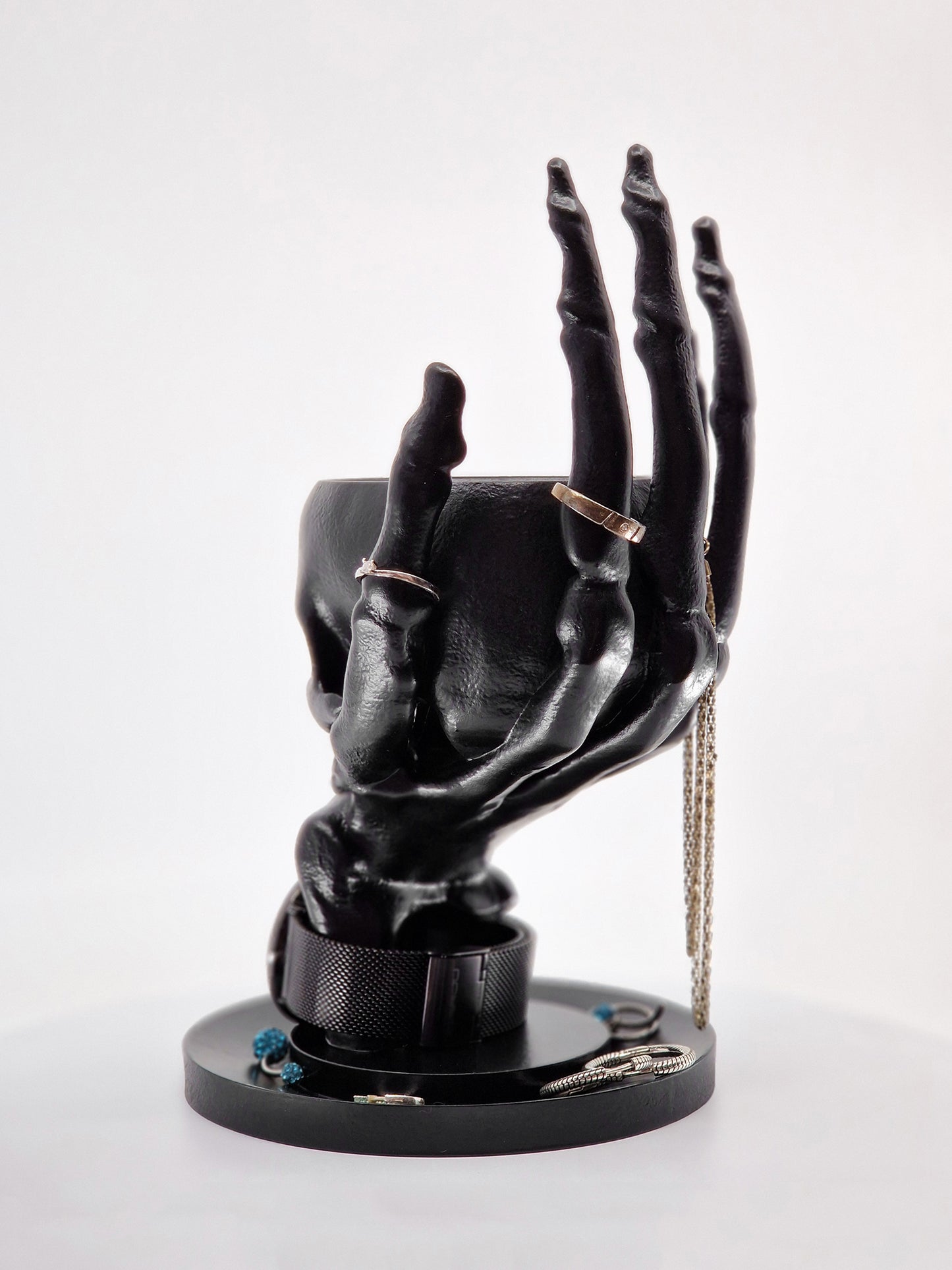 Skull & Hand Jewelry Holder