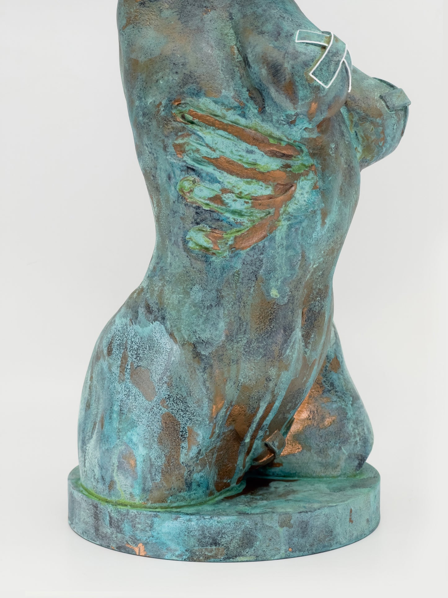 Verdigris Body Lamp