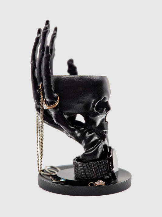 Skull & Hand Jewelry Holder