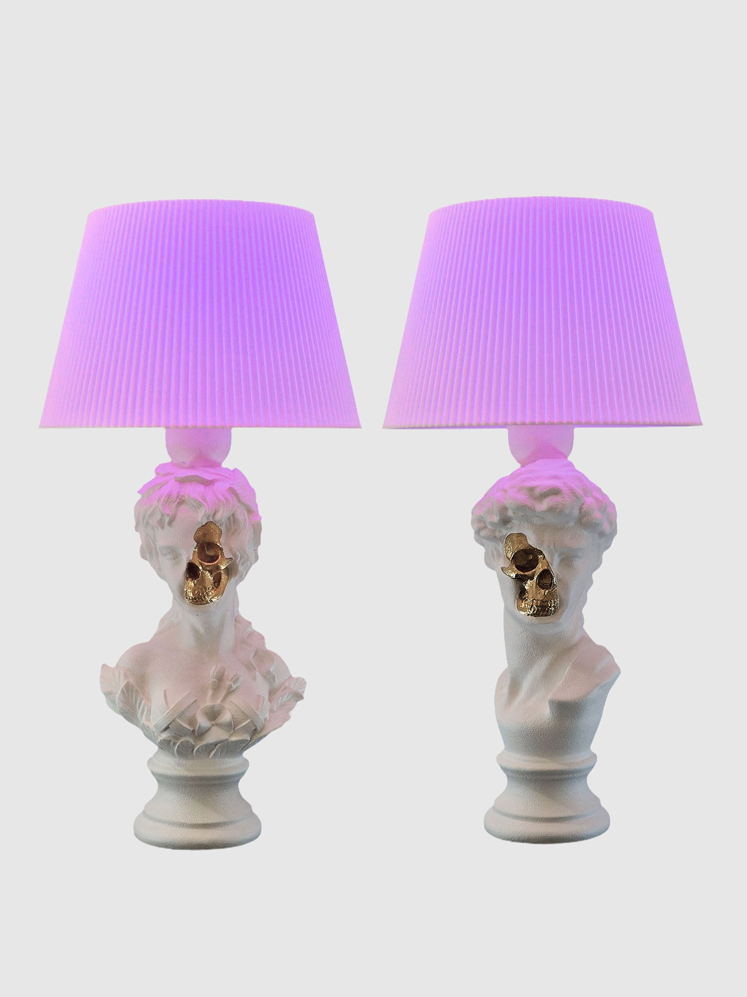 White Venus & David set