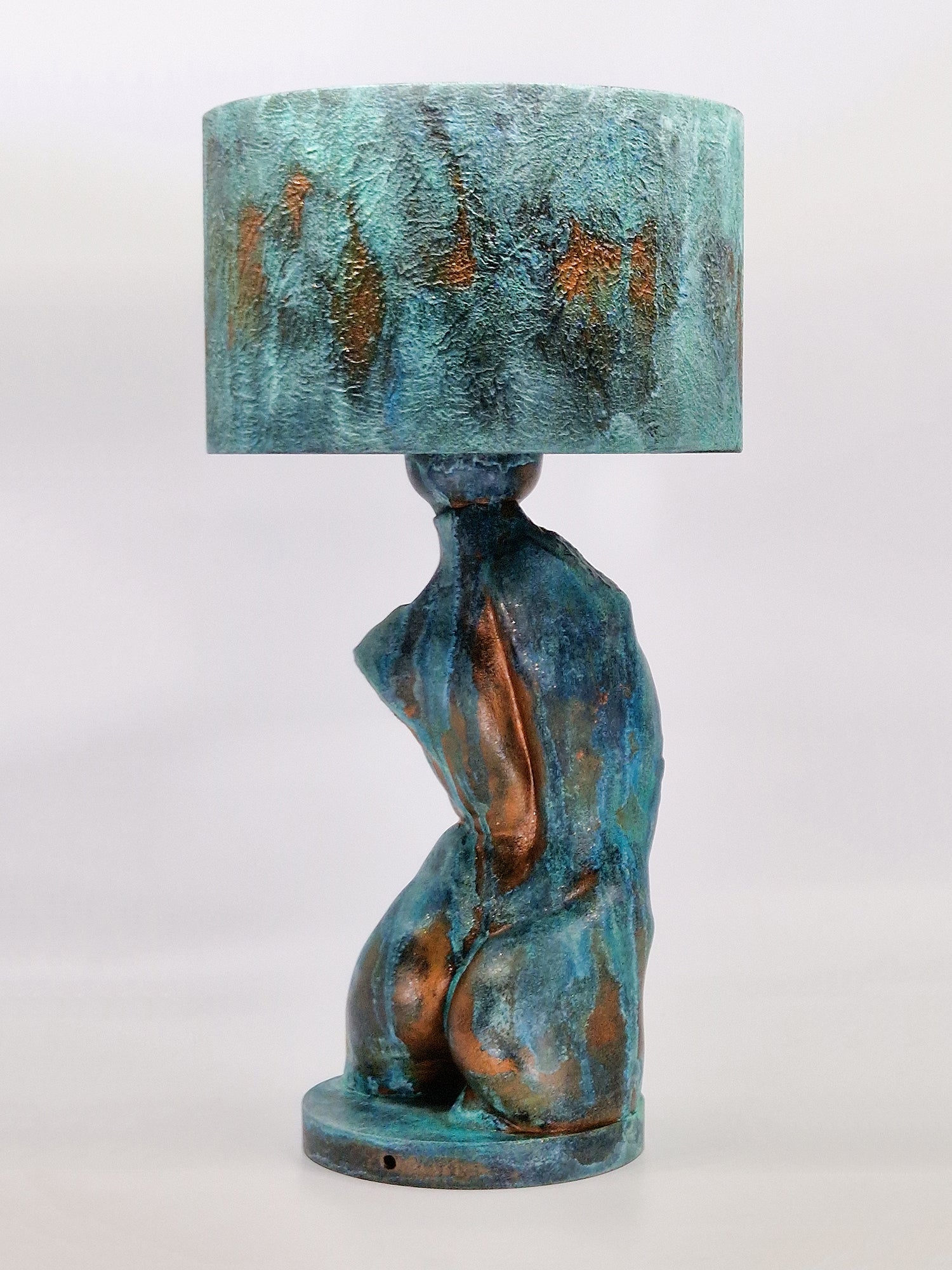 Verdigris Body Lamp