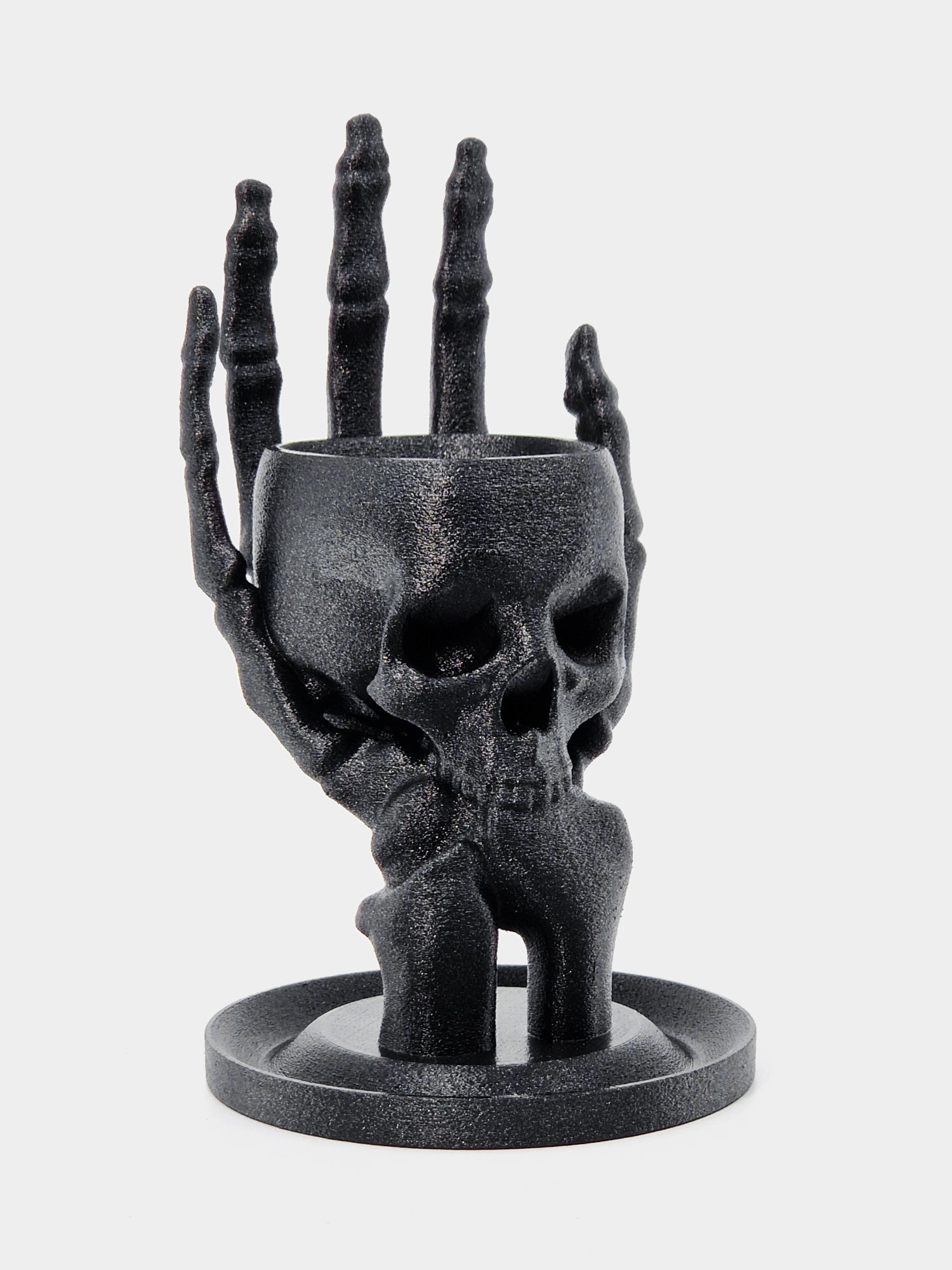 Skull & Hand Jewelry Holder | Night Sky