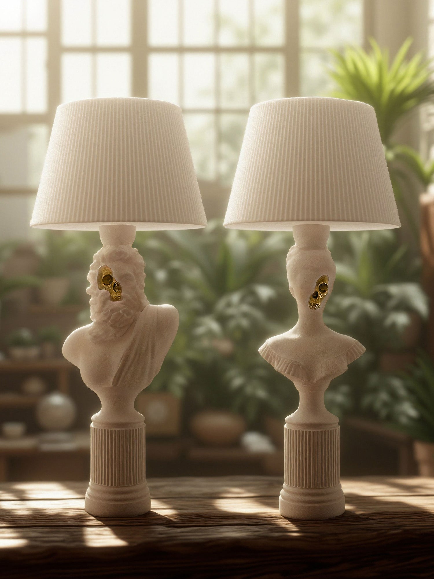White Zeus & Hera set