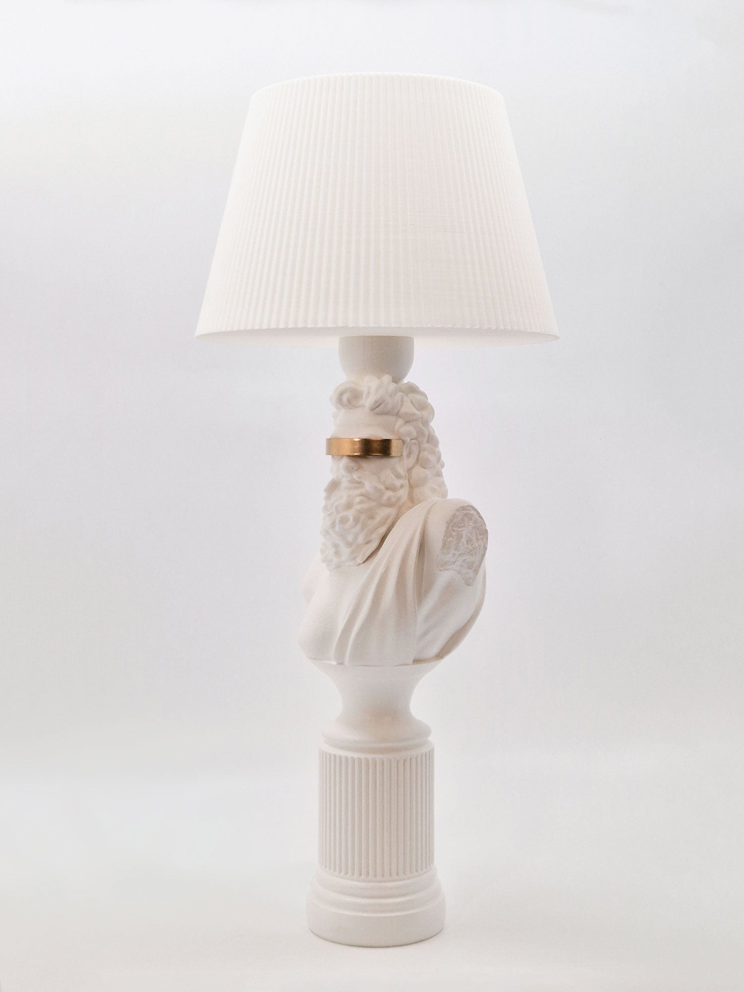 Blind Zeus & Hera set | White & Gold